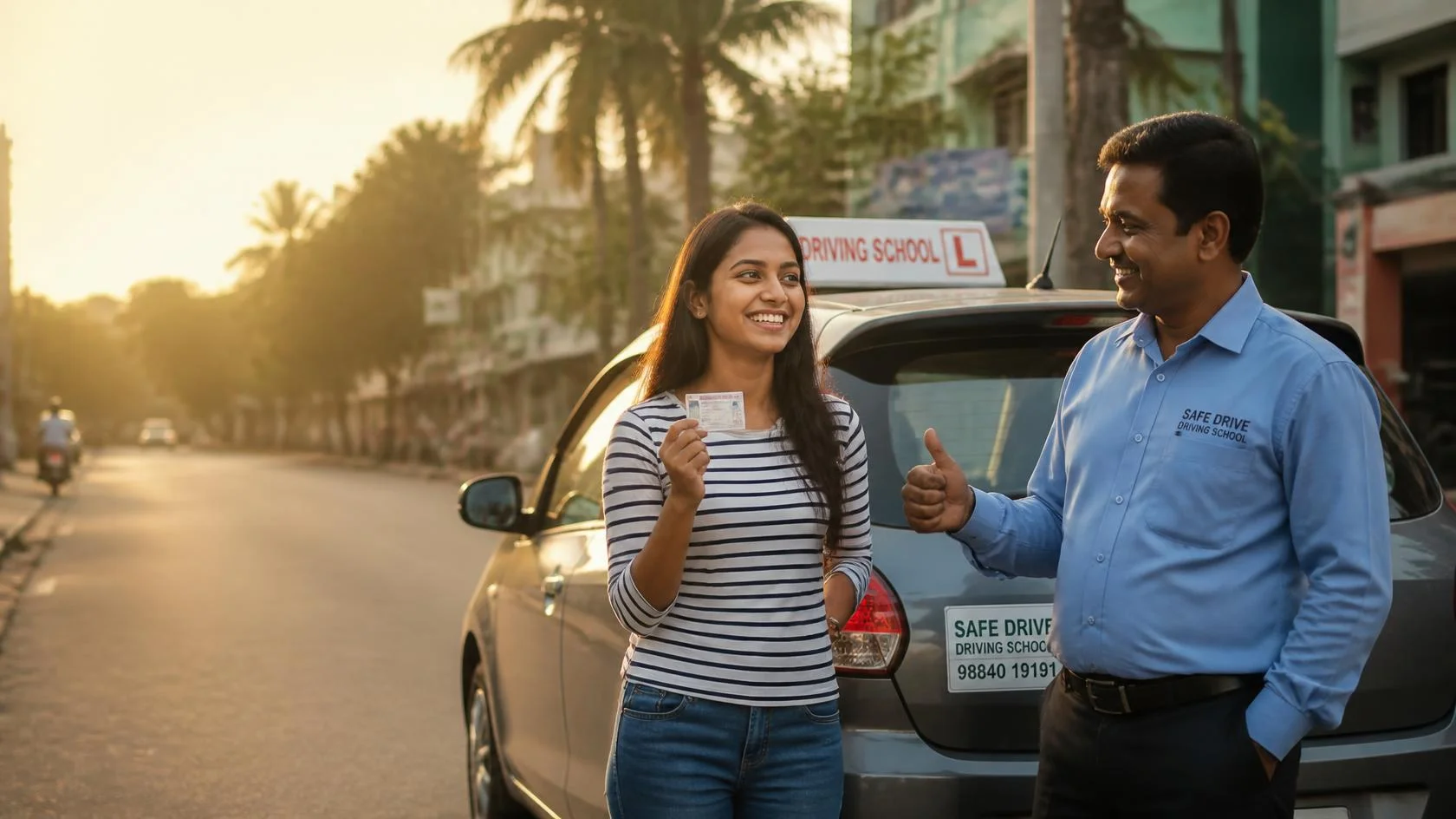 Real-World Skills - Step 07 driving training in Ambattur & Chennai - Om Sakthi Mangadu Kamatchi Driving School